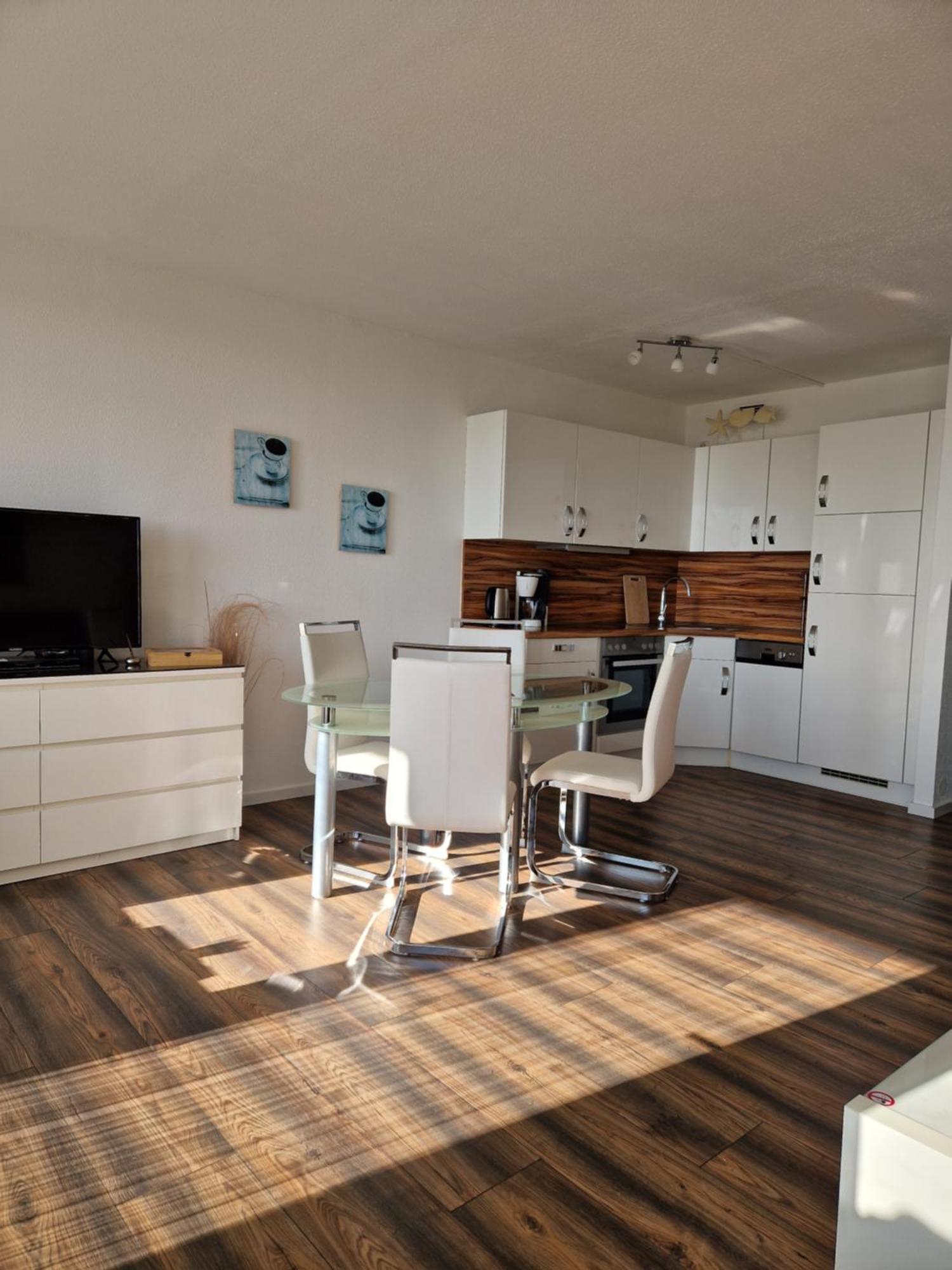Meerblick Ferienwohnung 지르크도르프 외부 사진