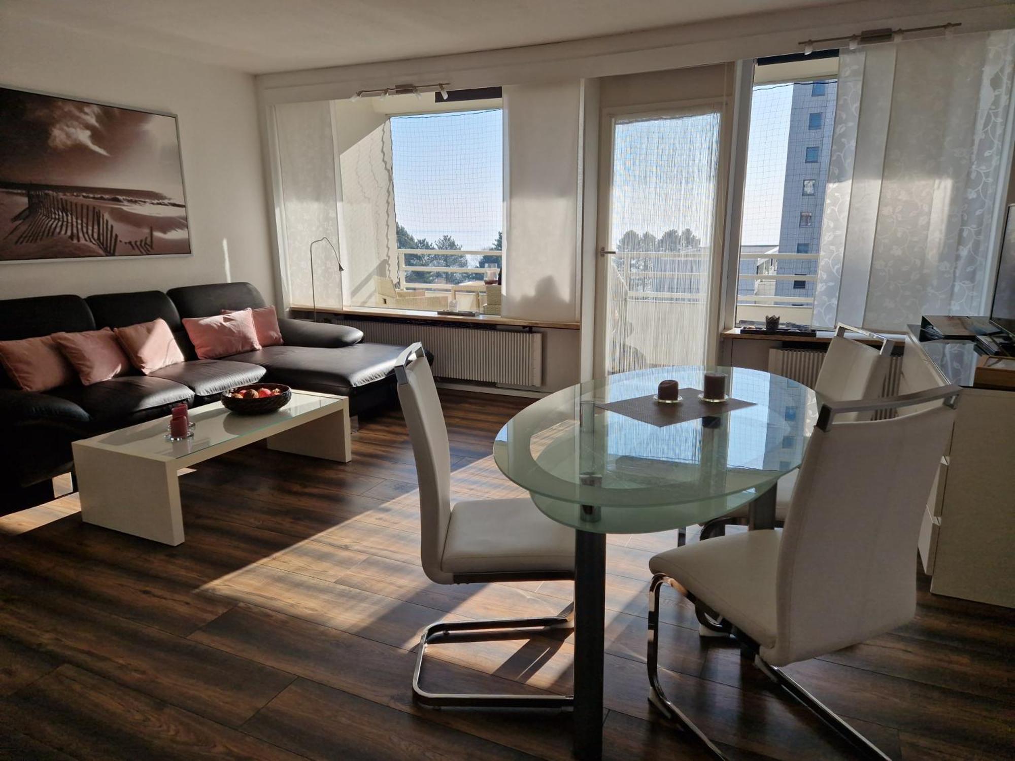 Meerblick Ferienwohnung 지르크도르프 외부 사진